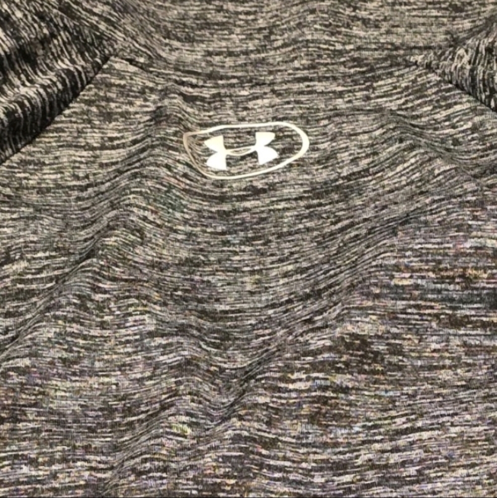 Under Armour HeatGear Quarter Zip Long Sleeve Women Large Athlesuire Lightweight - Picture 4 of 9